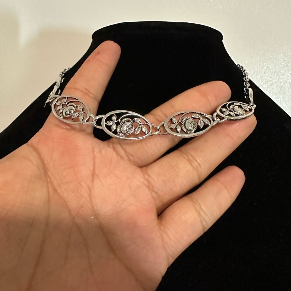 Signed Avon Rosamonde 1975 Vintage Convertible Necklace Bracelet
